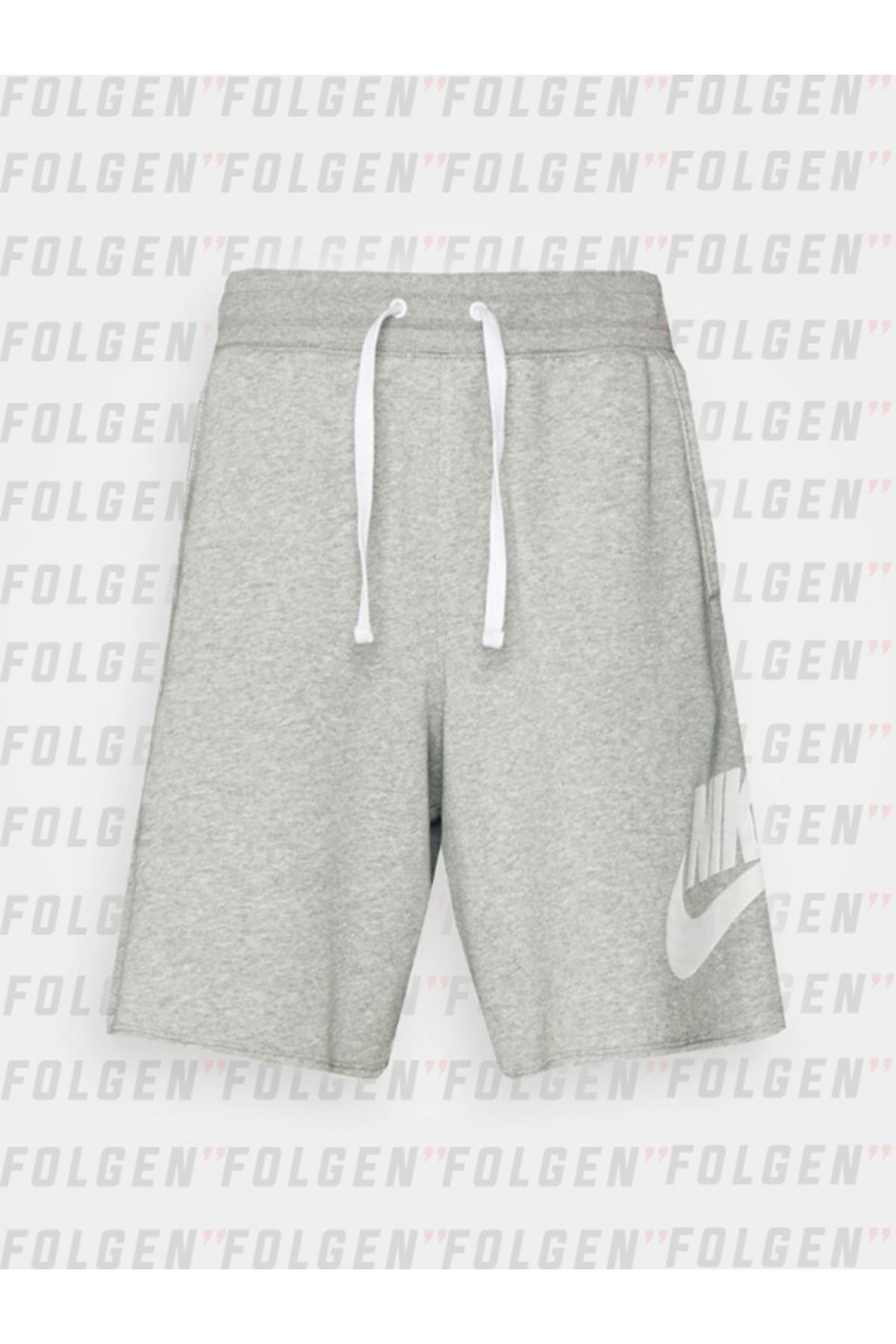 NA-C42 (Nike club alumni mens french terry shorts dark grey