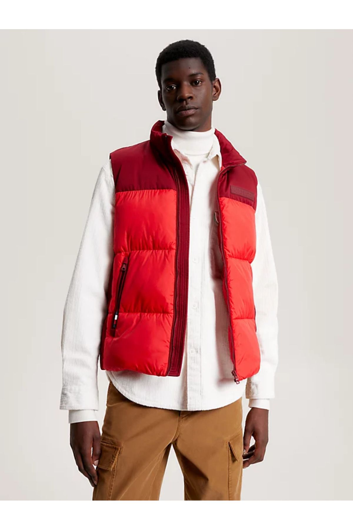 Tommy hilfiger gold hot sale jacket