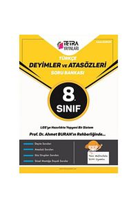 8. Sınıf Türkçe Deyimler Ve Atasözleri Soru Bankası