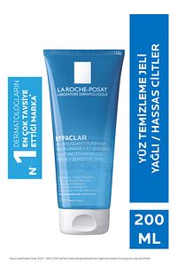 Effaclar Jel 200 ml Yağlı/Akneye Eğilim Gösteren Ciltlere Temizleme Jeli