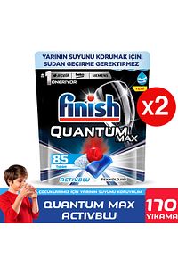 Quantum Max 170 Kapsül Bulaşık Makinesi Deterjanı (85x2)