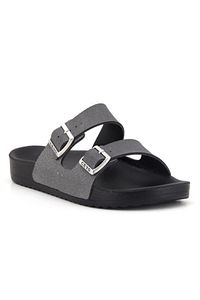 Bahama-11 Anatomik Kadın Terlik Gümüş 36-40
