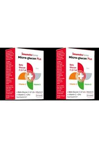 Micro Glukan Plus Beta Glucan 30 Kapsül 2 Kutu