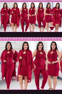 Büyük Beden Pijama Takımı 7'li Set