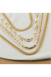 Kadın Italian Zincir Kombili 4 Lü Set