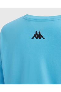 Kappa-Authentic Eler W Women's Light Blue Oversize Fit T-Shirt 4