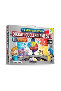 3 Yaş Dikkati Güçlendirme Seti - Osman Abalı