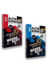 Altın Karma 2021 Tyt Ayt 10 Farklı Yayın 10 Deneme Seti