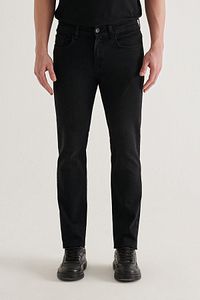 Erkek Siyah Slim Fit Jean Pantolon E003512