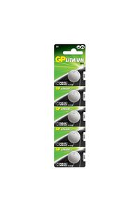 Gp Cr2025 3v Lityum 5'li Kartela