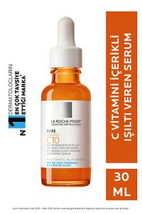 Vitamin C10 Cilt Serumu Saf C Vitamini İle Işıltı Veren Antioksidan Serum 30ml 3337875660570