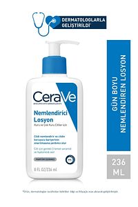 Nemlendirici Losyon Kuru Ciltler Seramid ve Hyalüronik Asit İçerikli Yüz Vücut 236ml 3337875597210