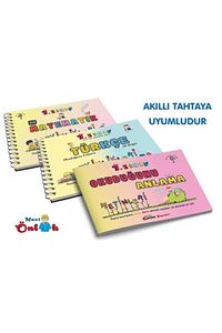 Mavi Önlük Yayınları 1.sınıf Türkçe Matematik Okuduğunu Anlama Etkinlikleri 3.kitap