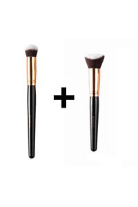 Kapatıcı Fırçası 136 + 3d Kabuki Fondöten Fırçası
