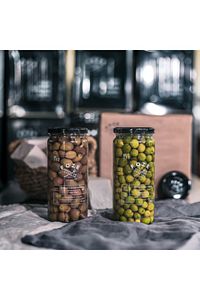 Yöresel Paket (Hatay Halhali Zeytin , Antakya Çekirdeksiz Yeşil Zeytin)
