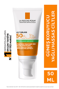 Anthelios Xl Spf 50+ Dry Touch Gel-Cream Anti-Shine 50 ml