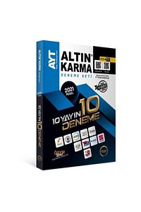 Altın Karma 2021 Ayt 10 Farklı Yayın 10 Deneme Seti