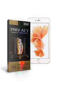 Apple Iphone 6s Tam Kaplayan Privacy Hayalet Cam Ekran Koruyucu - Beyaz