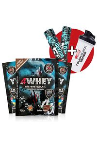 Protouch 4whey Isolate 32 Gr 50 Şase - 25 Coffee + 25 Birthday Cake Aromalı