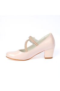 Kiko Kids-750 Ballerina-Schuhe aus Lackleder für Mädchen mit 4 cm hohem Absatz 3
