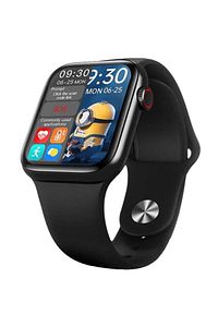 Smartwatch Hw16 Premium Siyah Türkçe Akıllı Saat Hd Ips Tam Ekran Akıcı Arayüz Suya Dayanıklı