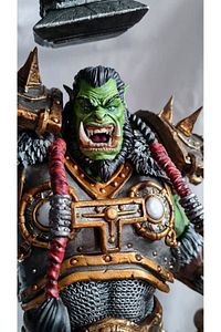 YILDIRIM AVANGART-World Of Warcraft Thrall Figure WOW Thrall Warchief Object 25CM Large Size 4