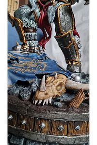 YILDIRIM AVANGART-World Of Warcraft Thrall Figure WOW Thrall Warchief Object 25CM Large Size 6