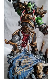 YILDIRIM AVANGART-World Of Warcraft Thrall Figure WOW Thrall Warchief Object 25CM Large Size 3