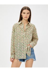 Koton-Authentic Patterned Shirt Relax Fit 3
