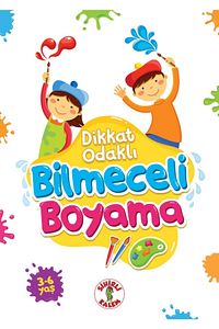 Bilmeceli Boyama-dikkat Odaklı 3-6 Yaş
