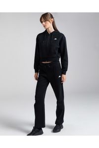 كابا-قميص رياضي نسائي أسود عادي بسحاب من Authentic Moe 1