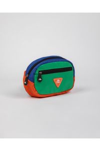 كابا-حقيبة خصر أصلية للجنسين من Genva باللون الرمادي والبرتقالي والأزرق 2