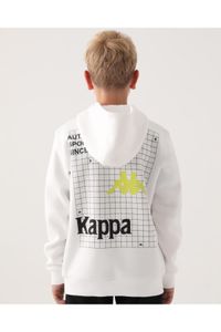 Kappa-Authentisches Ecru-Sweatshirt mit normaler Passform für Jungen von Arthur 4