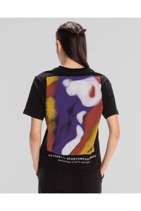 Kappa-Authentic Shoshanna T-shirt Women Black Regular Fit T-Shirt 5