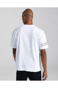 Kappa-Authentic Graphik Garrel Men's White Comfort Fit T-Shirt 4