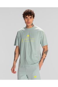 Kappa-Authentic Waldo T-shirt Men's Stone Color Regular Fit T-shirt 1