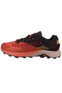 Merrell-Herren Halbschuhe MTL Long Sky 2 Trail-Running J068165 Blau Tahoe/Tangerine Textil/Synthetik mit V 3
