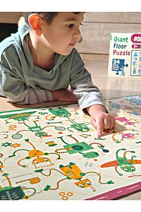 DoerKids-Robots Jumbo Floor Puzzle |   Robots Age 3 24 Pieces 8