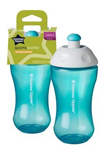 tommee tippee-300 ML 12AY+ Model Sporty Cup Water Bottle - Non-Spill and Non-Drip, Thermal Insulated 1