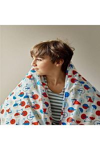 IKEA-Sportslıg Single Duvet Cover Set, White-Multicolor 5