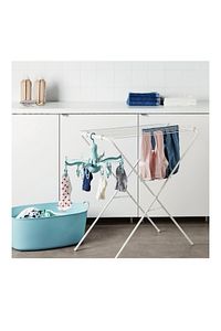 IKEA-Pressa Clothes Drying Rack 16 Pieces Clothes Dryer with Latch - Turquoise 2