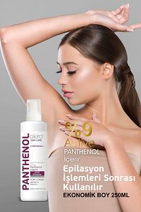 Okiro-OKİRO Ultra Moisturizing Laser and After Epilation - 9% Panthenol 250 ml 7
