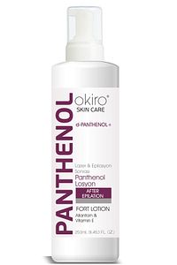 Okiro-OKİRO Ultra Moisturizing Laser and After Epilation - 9% Panthenol 250 ml 2
