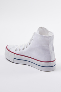 TRENDYOL SHOES-Pantofi de damă cu șireturi albi TAKAW25SN00000 7