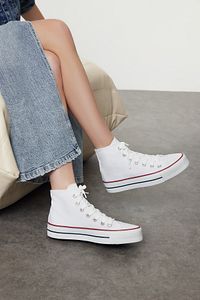 TRENDYOL SHOES-Pantofi de damă cu șireturi albi TAKAW25SN00000 4