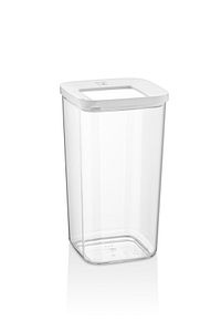 VİP AHMET-Vacuum Crystal Mica Storage Container 3 Pieces 1200 ml 4
