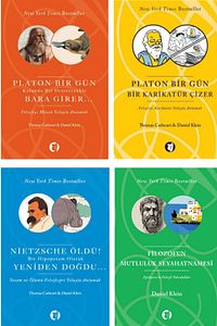 Platon Bir Gün... - Popüler Felsefe Seti 4 Kitap Birarada