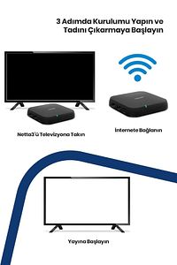 GOLDMASTER-Netta 3 Android 4k Ultra HD Media Player TV Box with Smart Remote Control Keyboard and Air Mouse 2