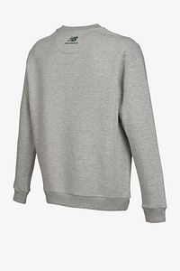 New Balance-Men's Gray Lifestyle Sweatshirt - Mnc3325-Ag 2