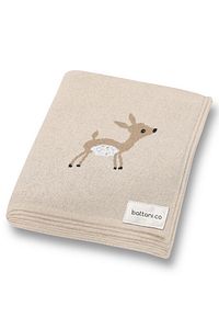 Battani.Co-85cm X 85cm Cute Gazelle - Baby Girl and Boy Knitwear Blankets 1